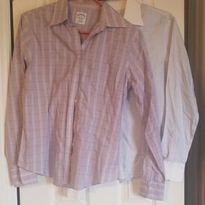 2 Brooks brothers button up shirts size 4